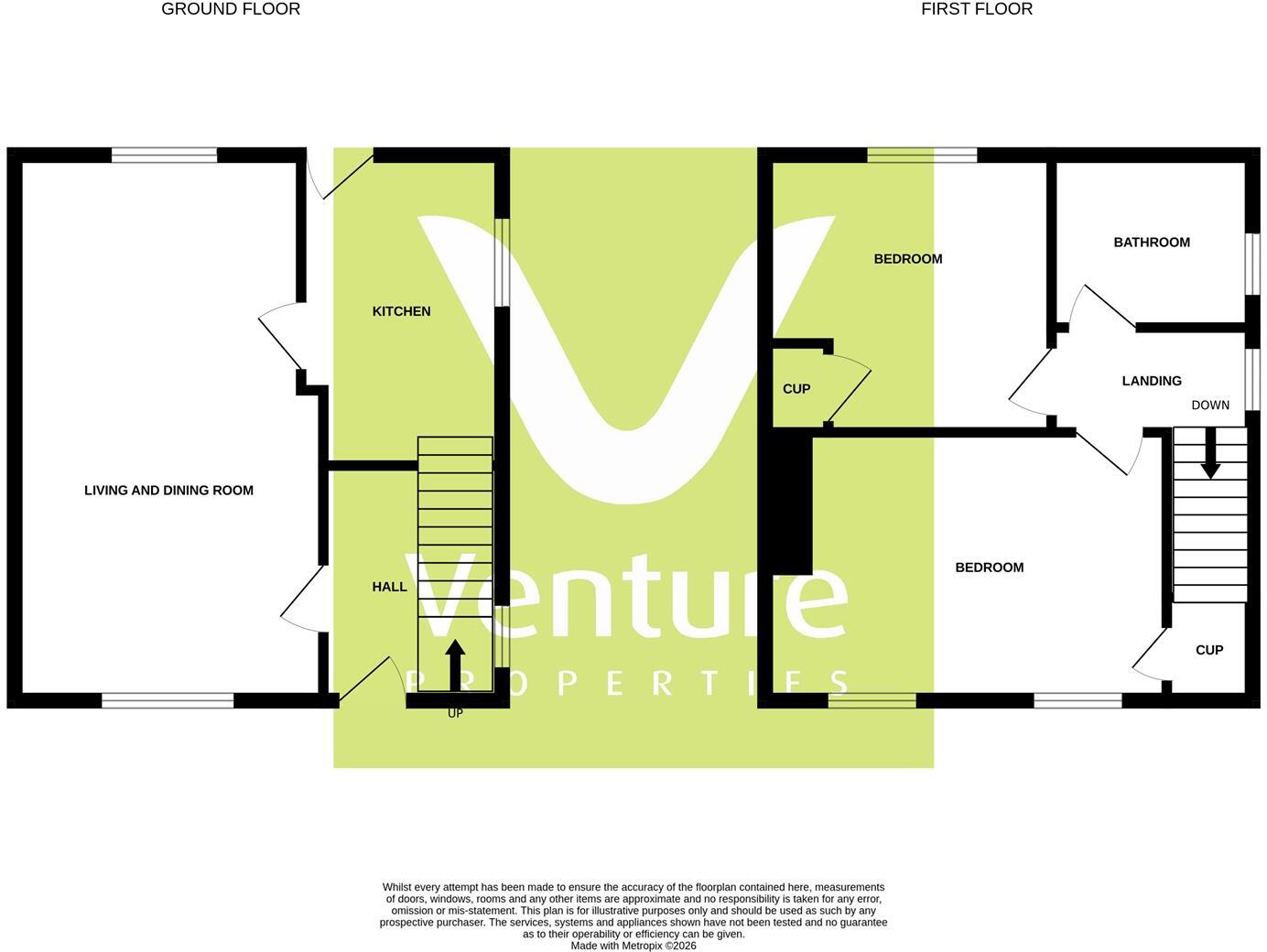 Springwell Avenue, Langley Park, Durham floorplan