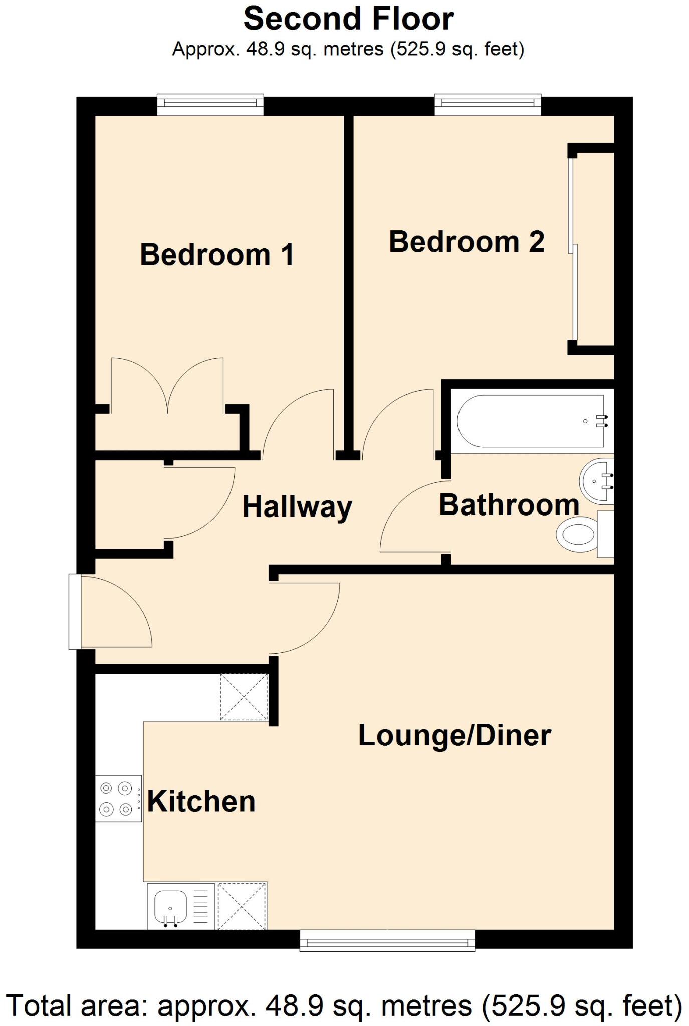 Ushers Court, Trowbridge, Wiltshire floorplan