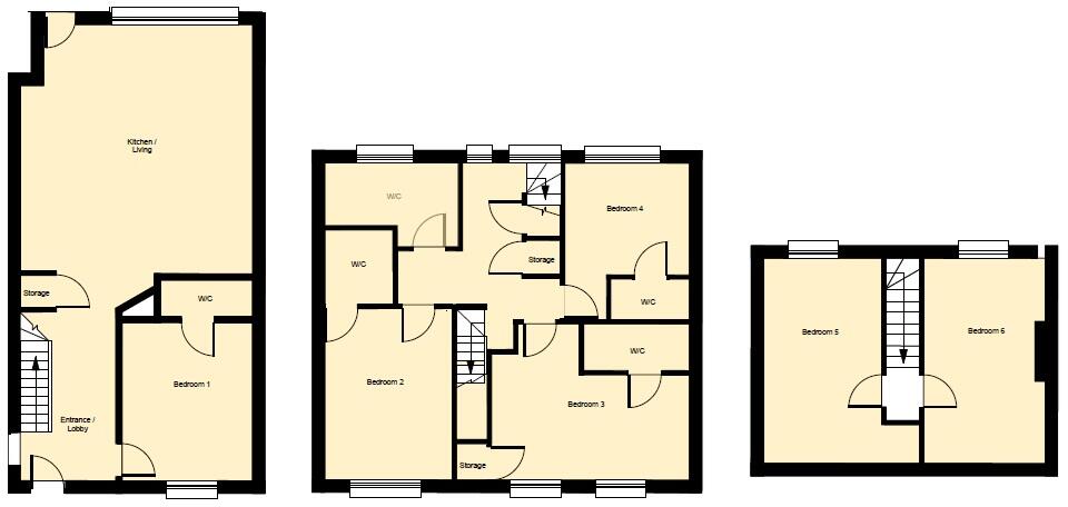 Ramsden Square, Cambridge, Cambridgeshire floorplan