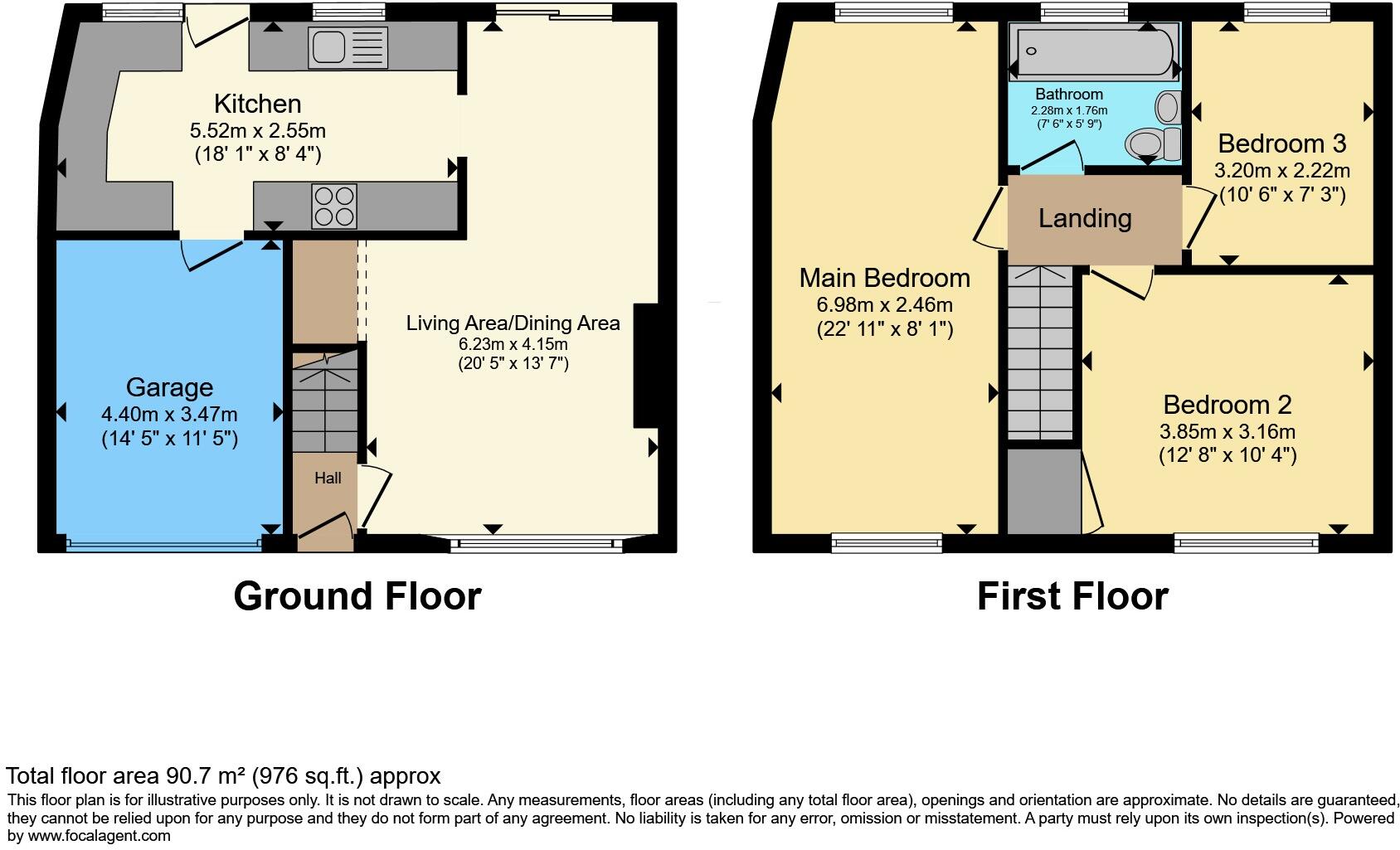 Holyrood Rise, Rotherham, S66 floorplan