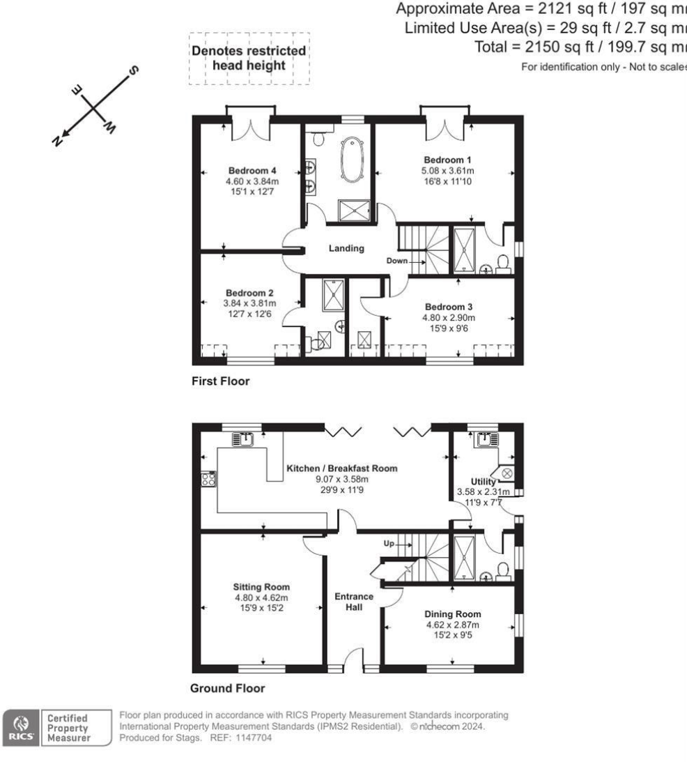 3 & 4 Dingle Court, Drakewalls, Gunnislake, Devon PL18 9FH floorplan