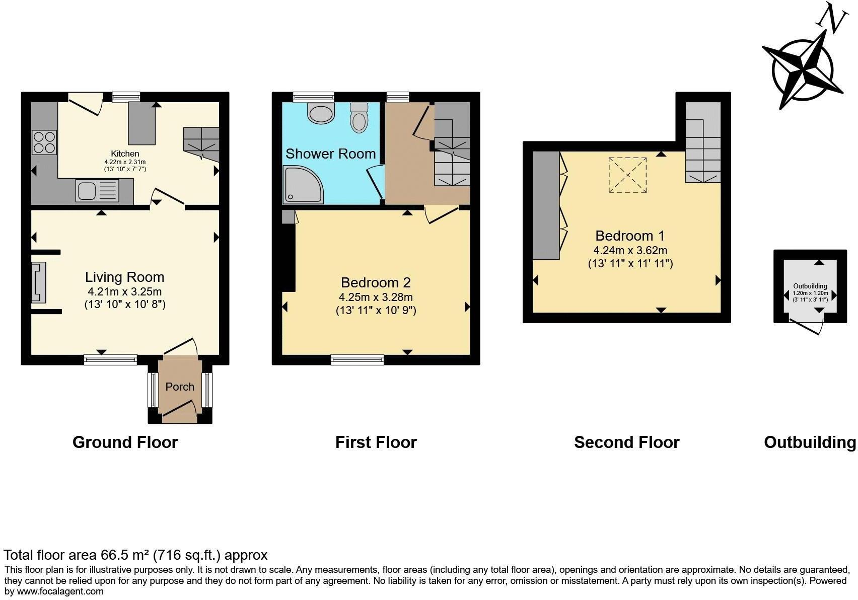 Cousley Wood Road Pell Green Wadhurst floorplan