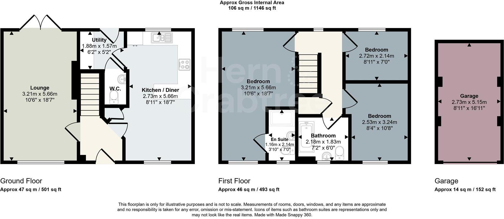 Trem Y Graig, Capel Llanilltern, Cardiff floorplan