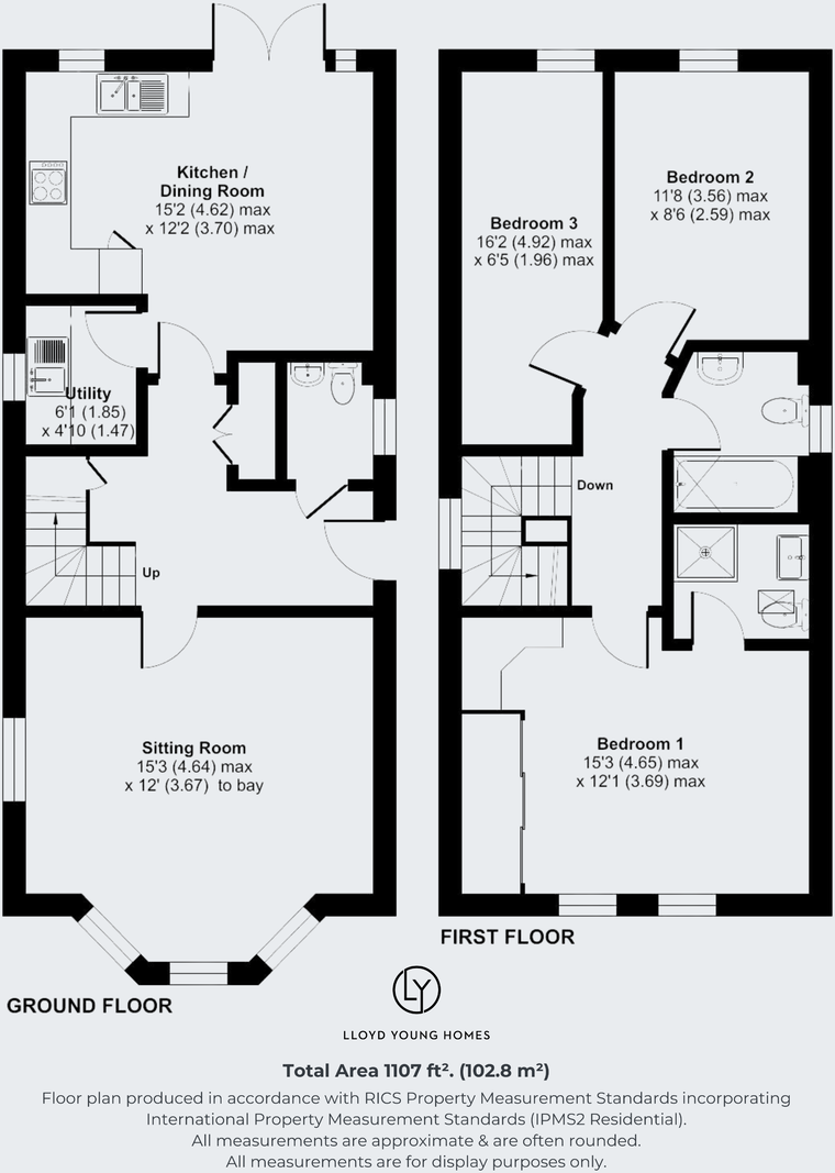 Barnes Road, Bournemouth, BH10 5AH floorplan