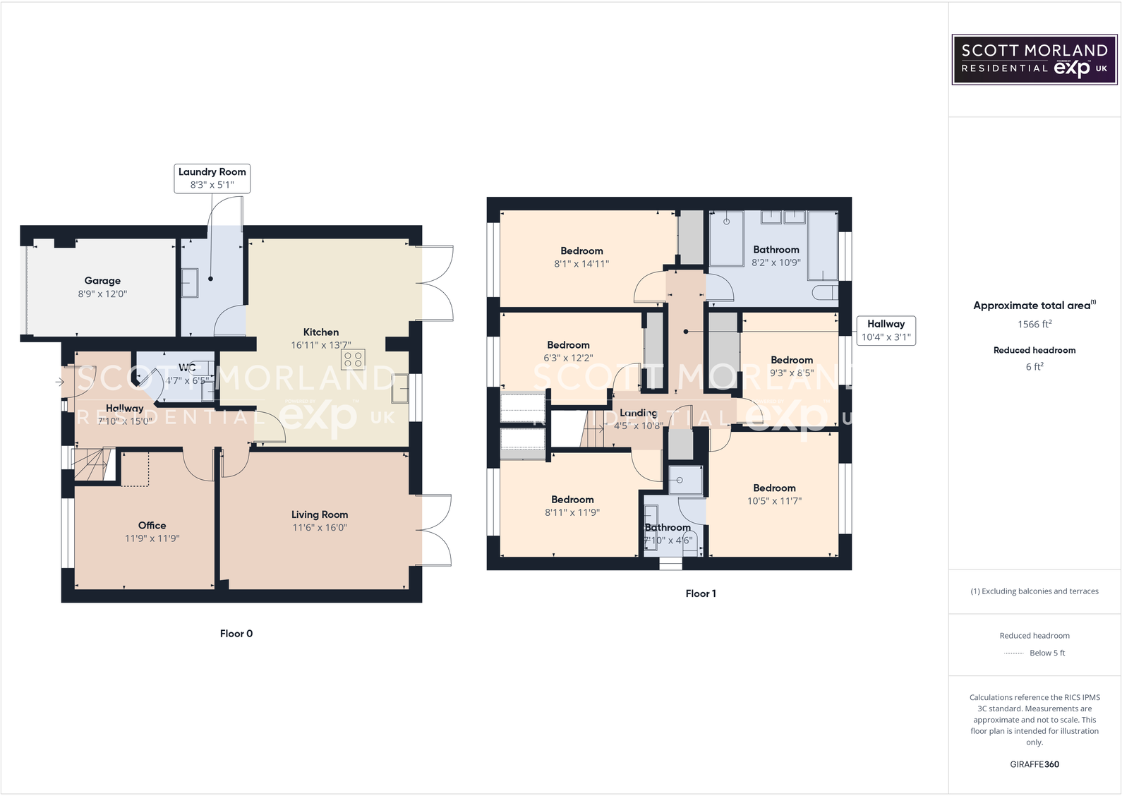 Dorrel Close, Basingstoke, RG22 4UD floorplan