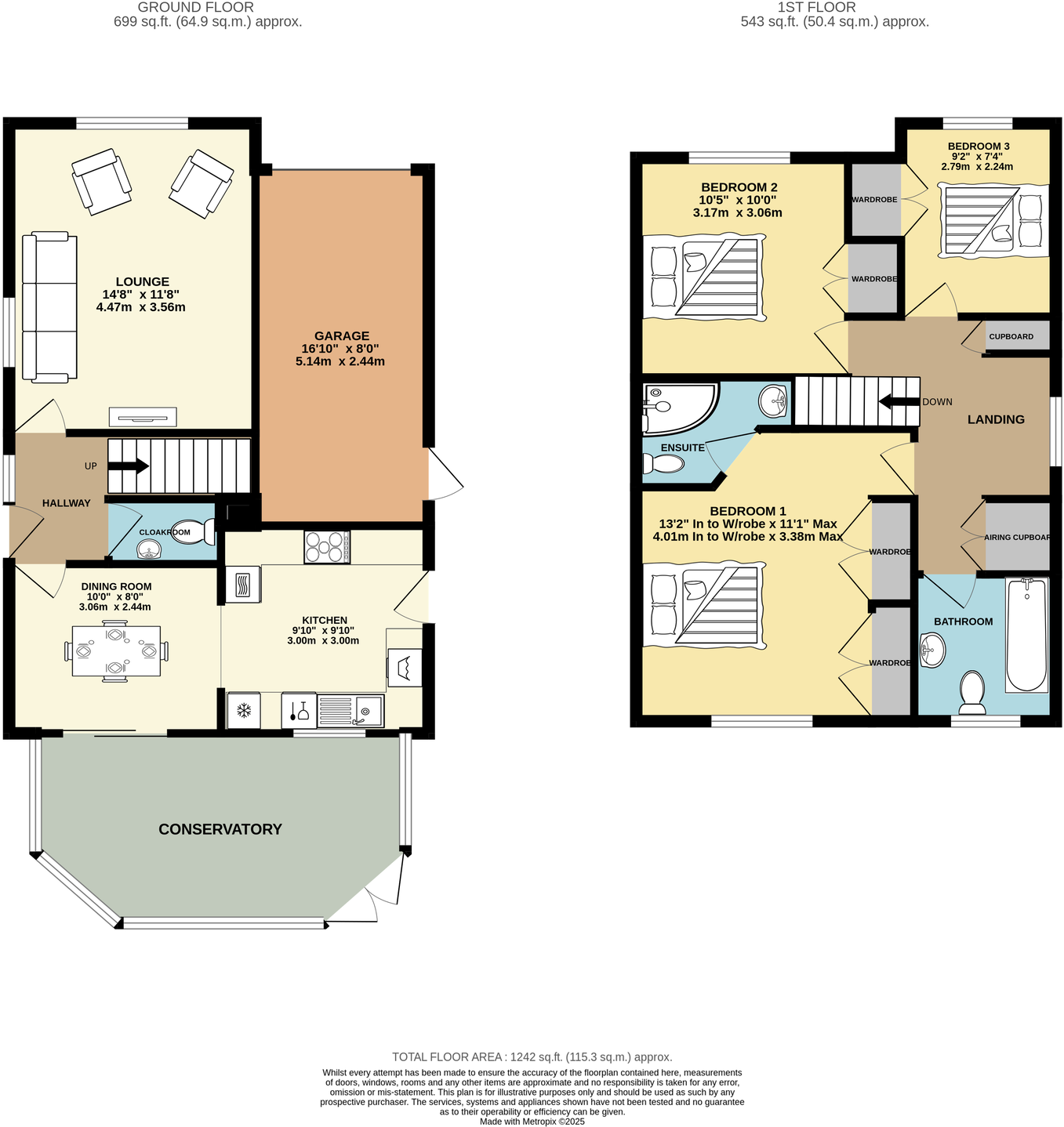 Cornfield Close, Bradley Stoke, Bristol, BS32 9DR floorplan