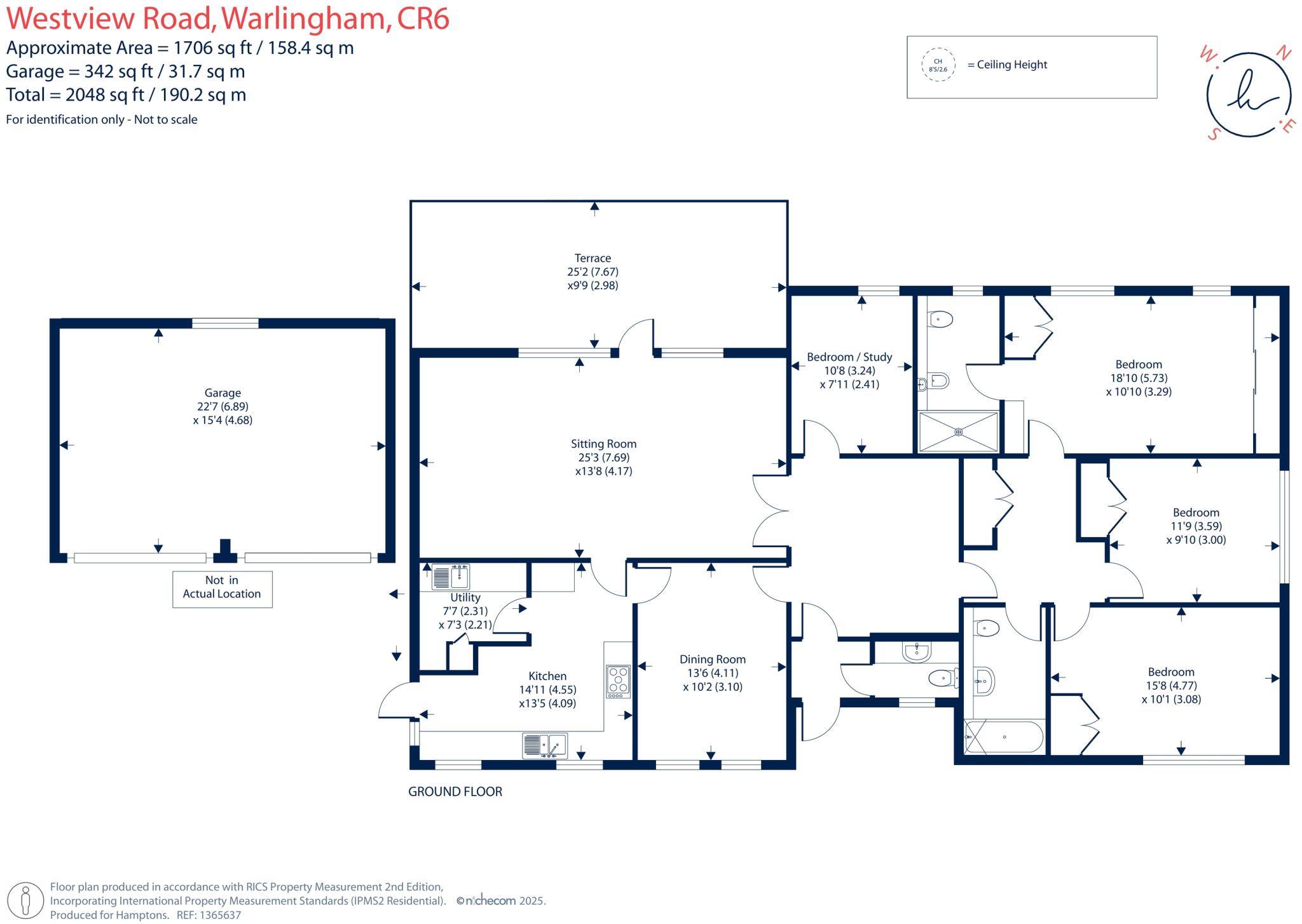 Westview Road, Warlingham, CR6 floorplan