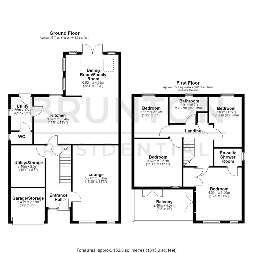 Ashwood Close, Great Park, NE13 floorplan