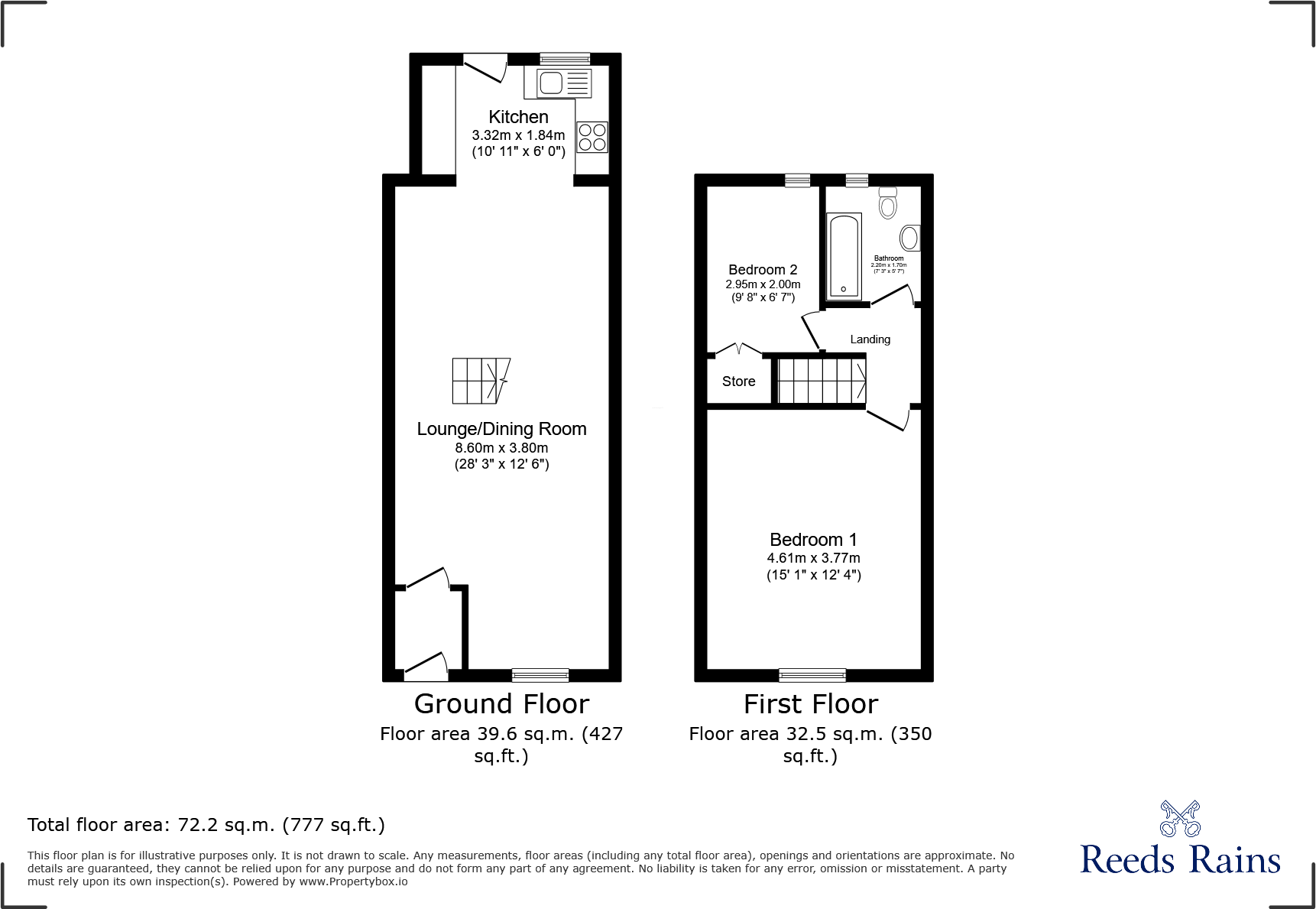 Eastham Street, Burnley, Lancashire, BB10 floorplan