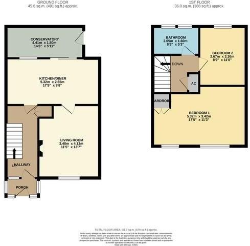 Claremont Buildings, Bath, Somerset, BA1 floorplan
