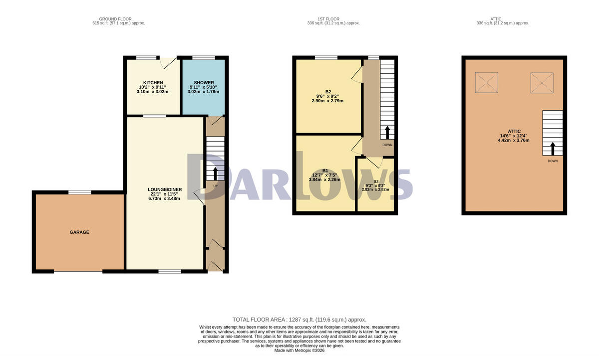 Margaret Street, Pentre CF41 floorplan
