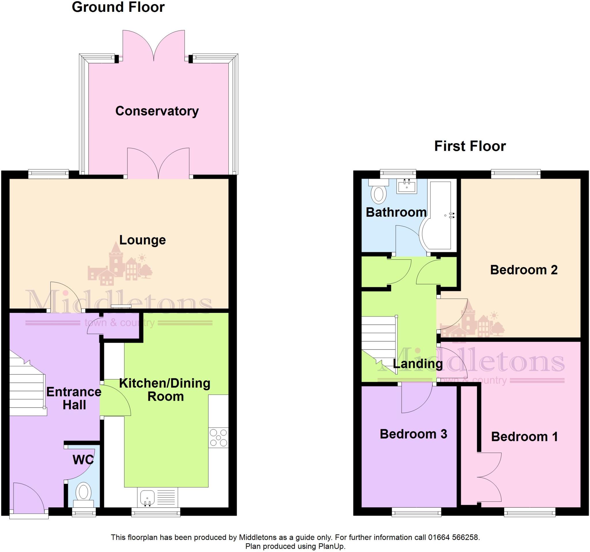 Swan Close, Melton Mowbray floorplan