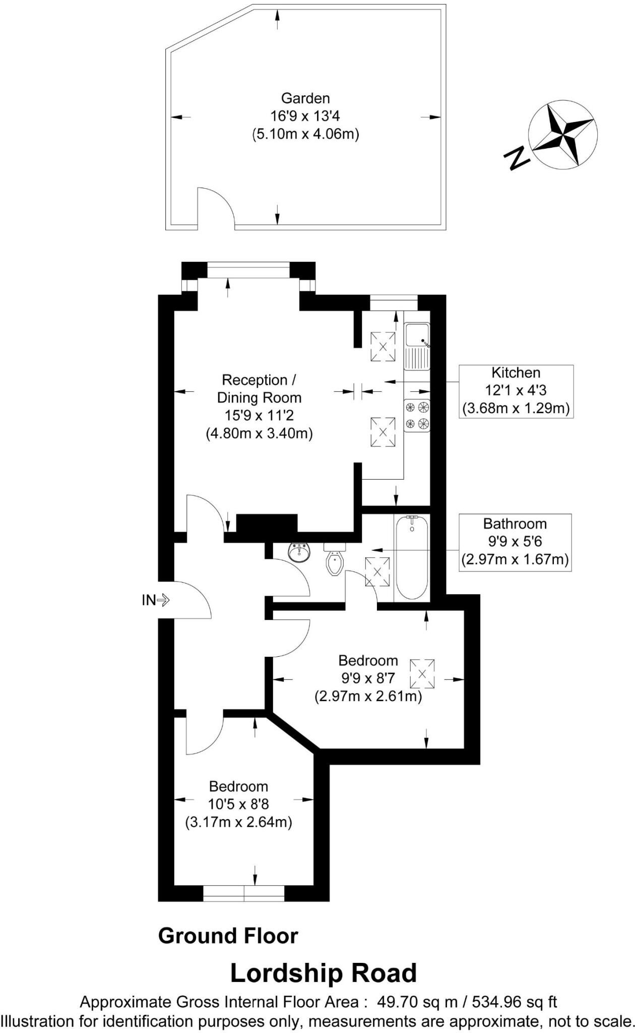 Lordship Road, Cheshunt, Waltham Cross floorplan