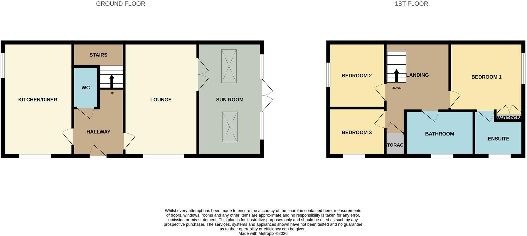Marion Close, Carlisle, CA1 floorplan