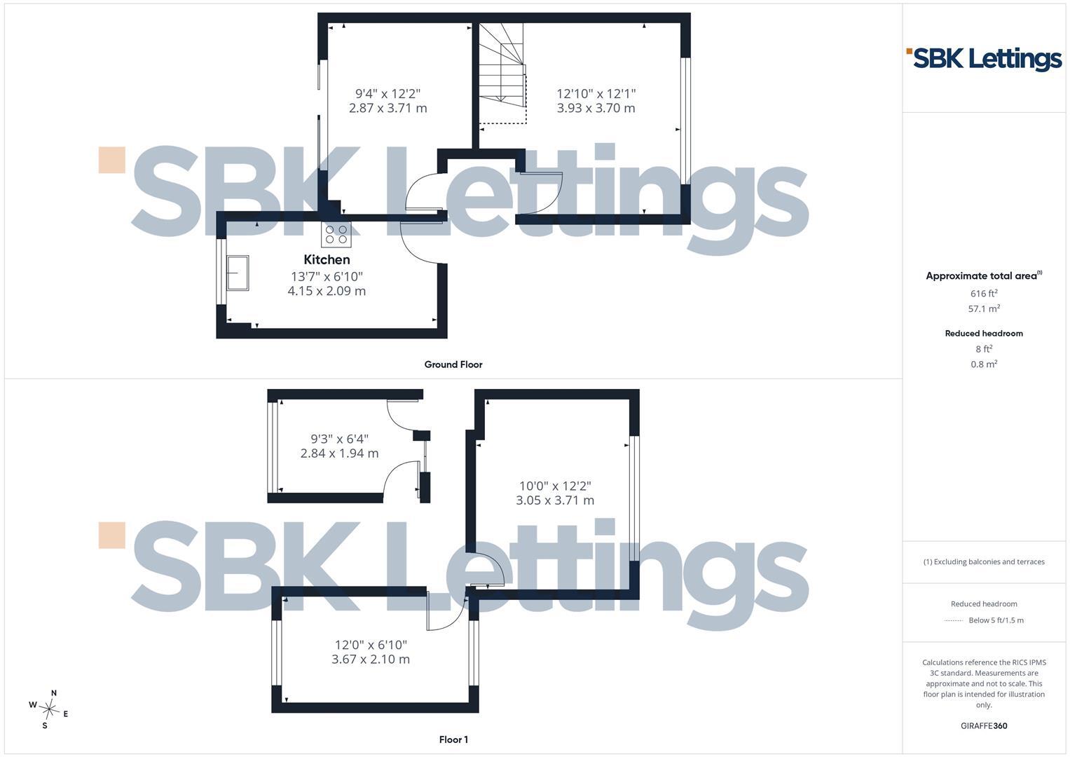 Jacomb Drive, Worcester floorplan