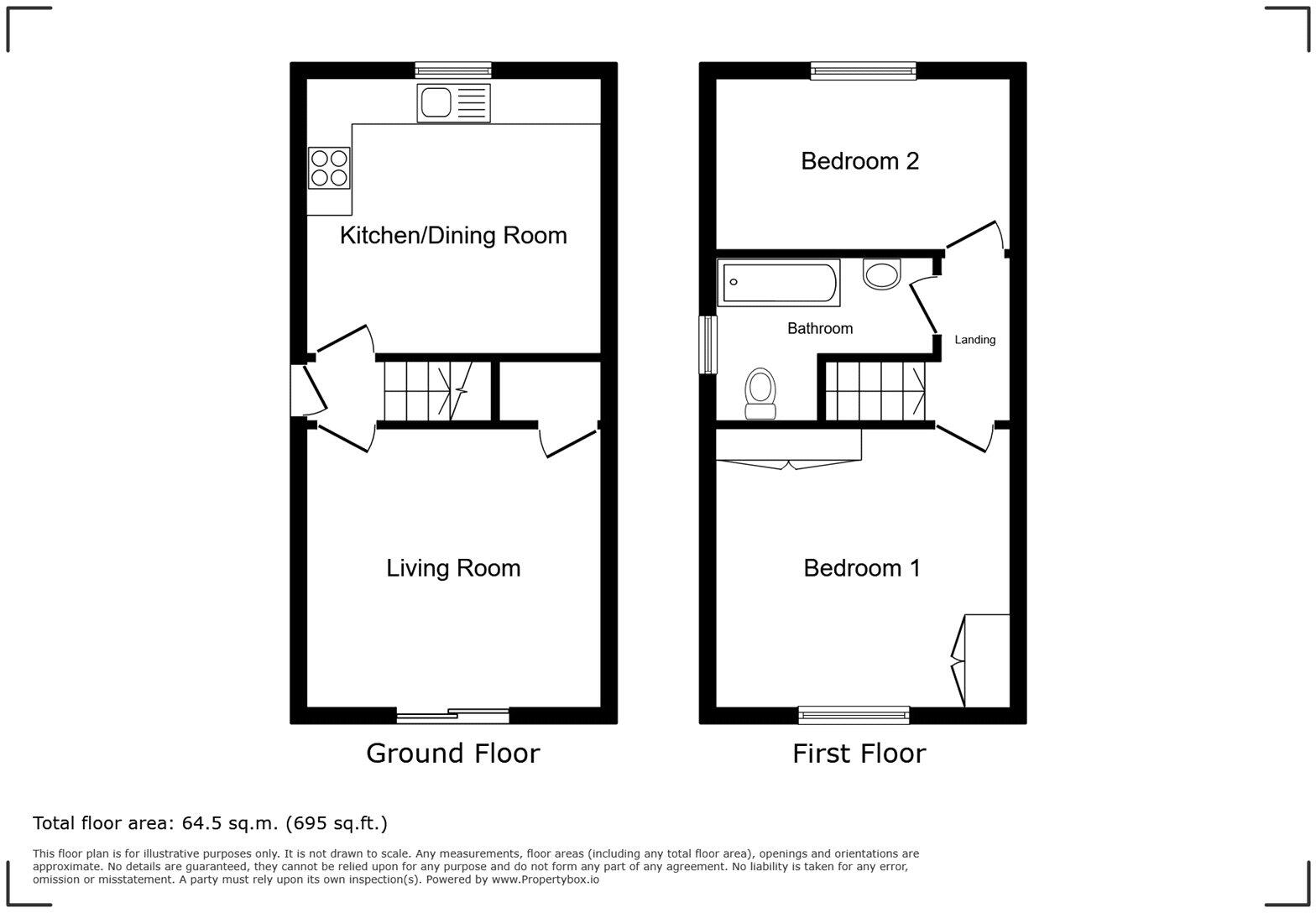 School Green Road, Freshwater, Isle of Wight floorplan