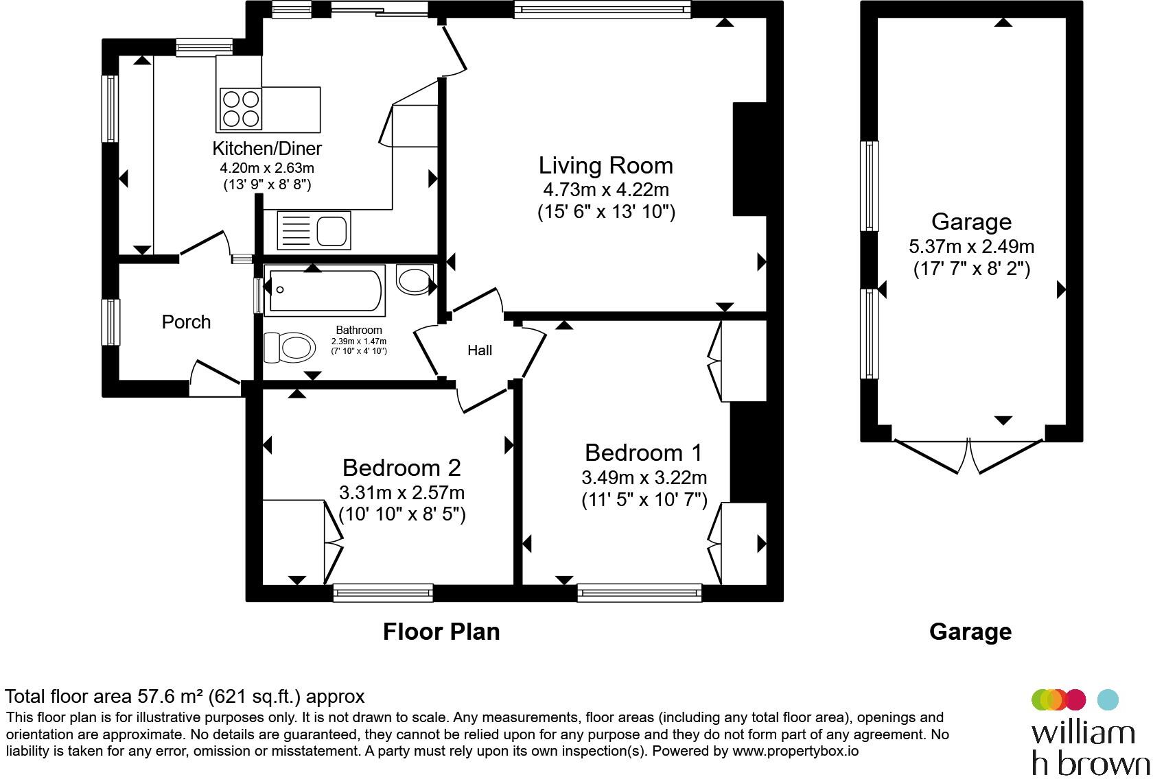 Hough Side Close, Pudsey floorplan