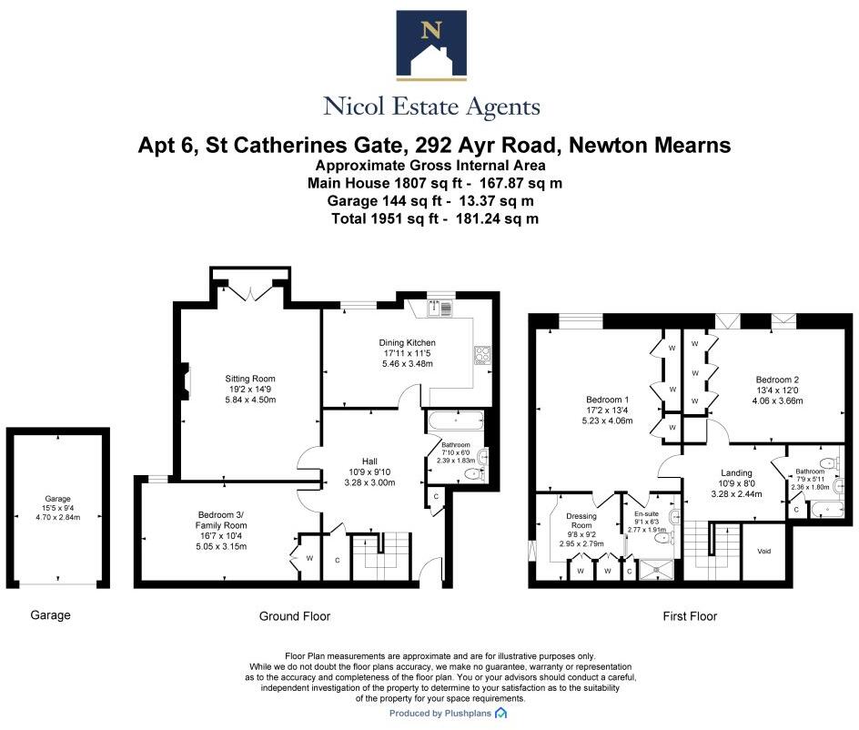 St. Catherines Gate, 292 Ayr Road, Newton Mearns floorplan