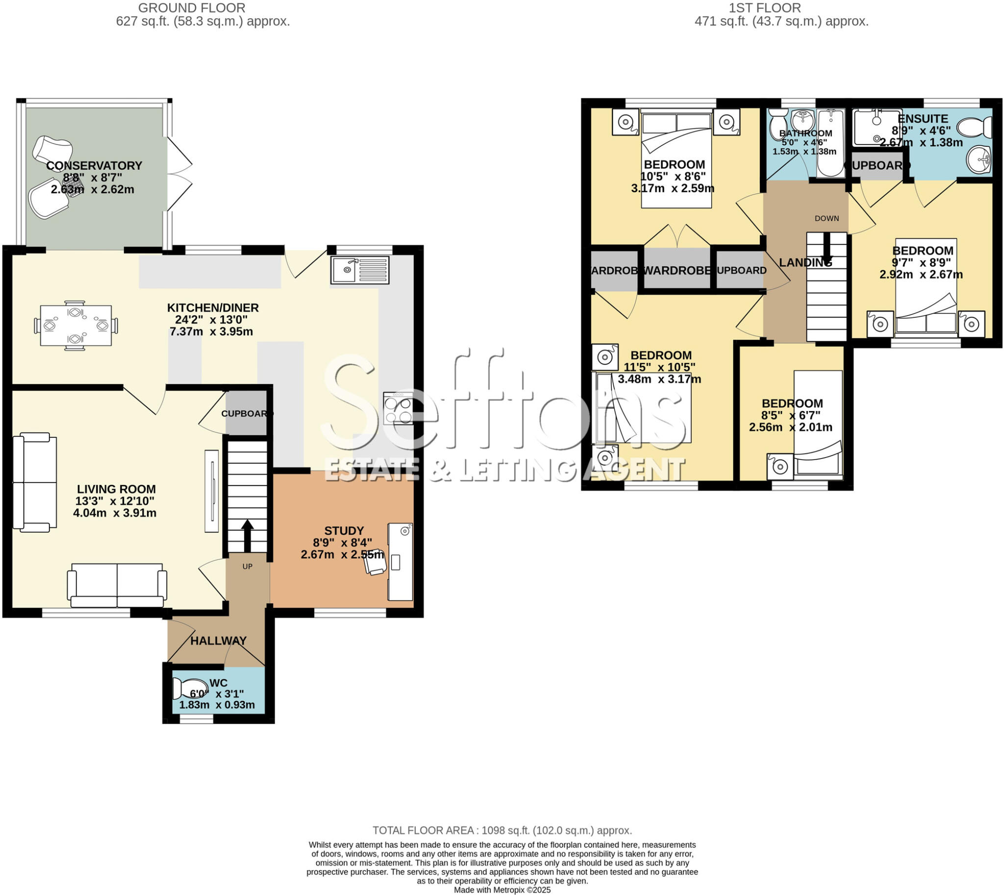 Maidens Close, Norwich, Norfolk floorplan
