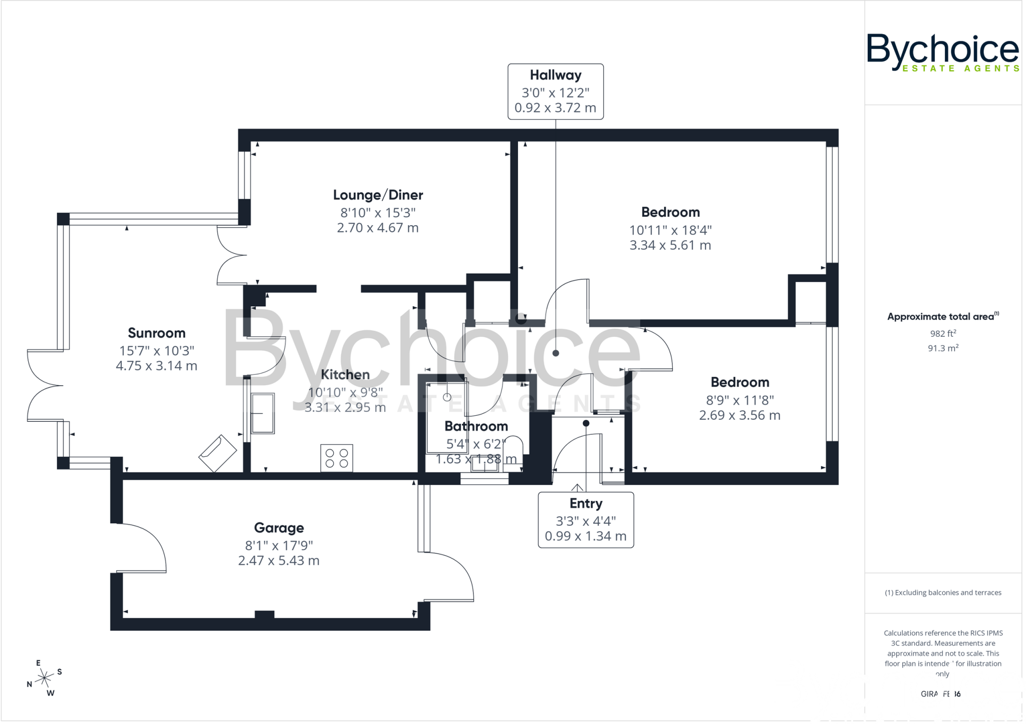 Windmill Rise, Hundon floorplan