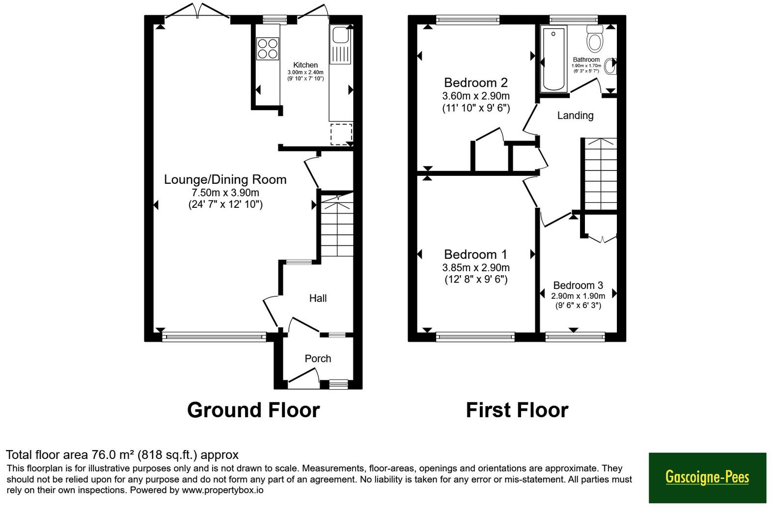 Maple Close, Maidenhead, Berkshire, SL6 floorplan