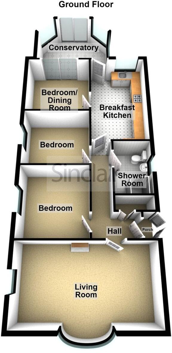Farndale Drive, Loughborough, LE11 floorplan