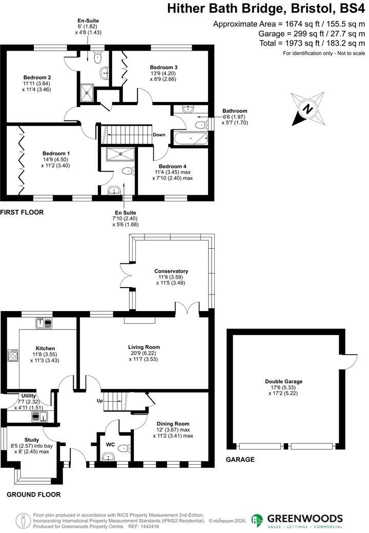 Hither Bath Bridge, Brislington, Bristol floorplan