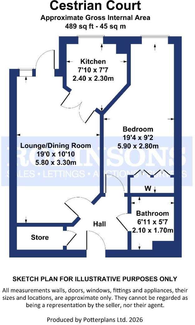 Cestrian Court, Newcastle Road, Chester Le Street floorplan