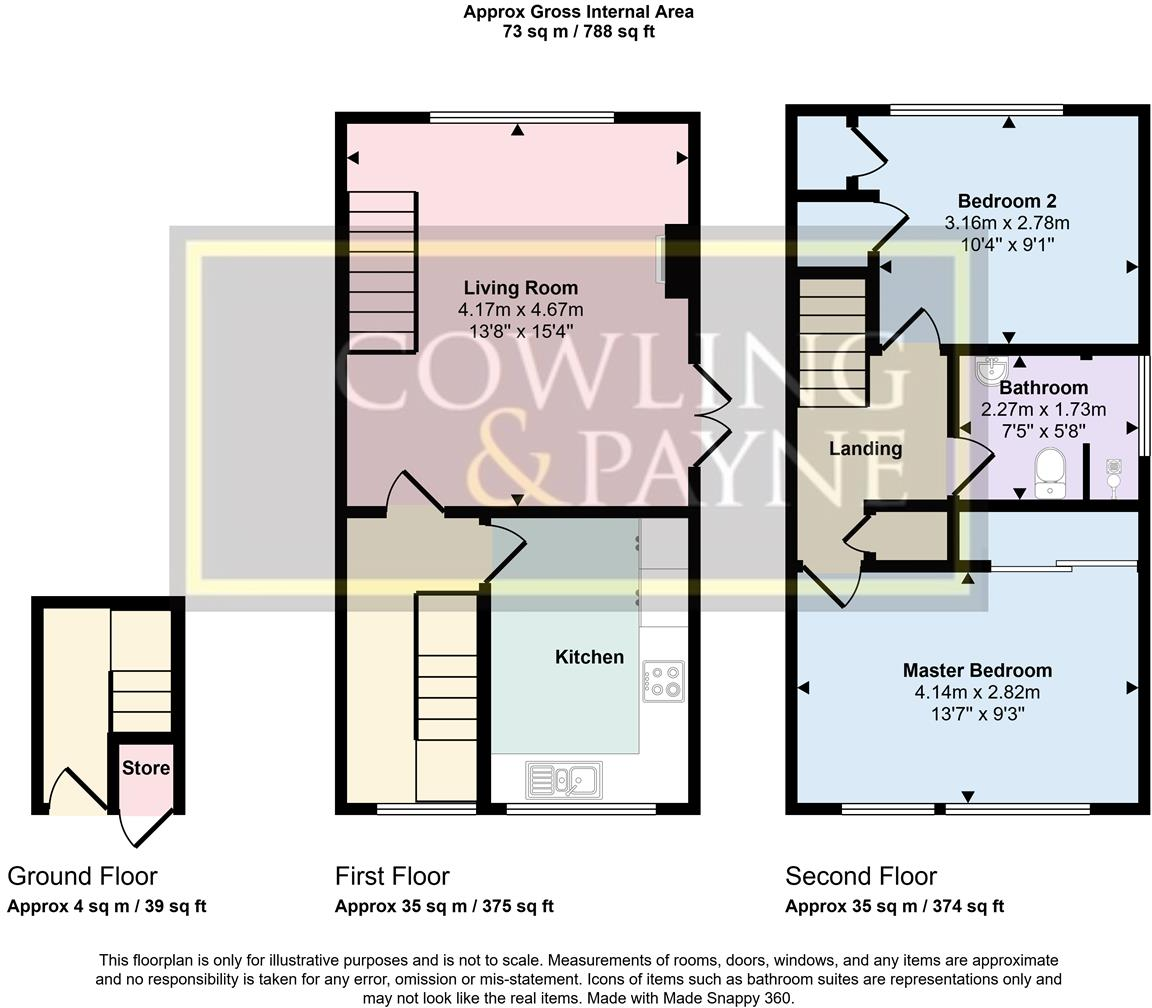 Market Avenue, Wickford floorplan