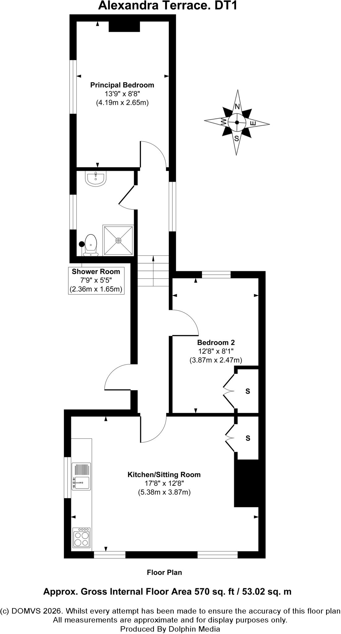Dorchester, Dorset floorplan