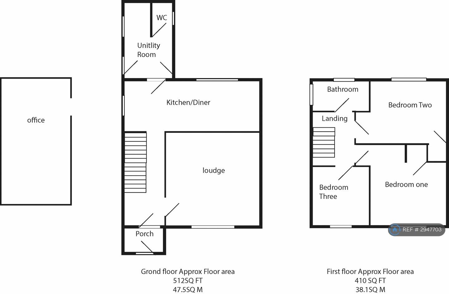 24, Rhinefield Close, Havant, PO9 floorplan