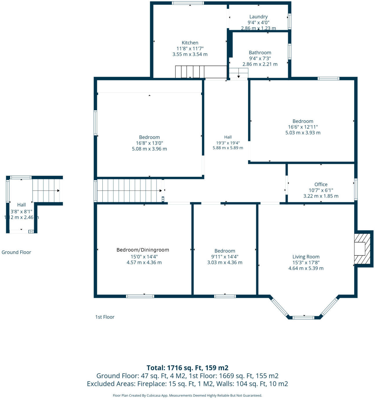 Seedhill Road, Paisley floorplan