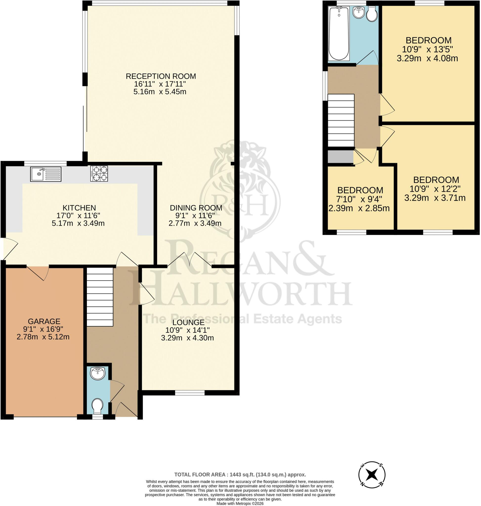Holmwood Close, Ashton-In-Makerfield, WN4 9SJ floorplan