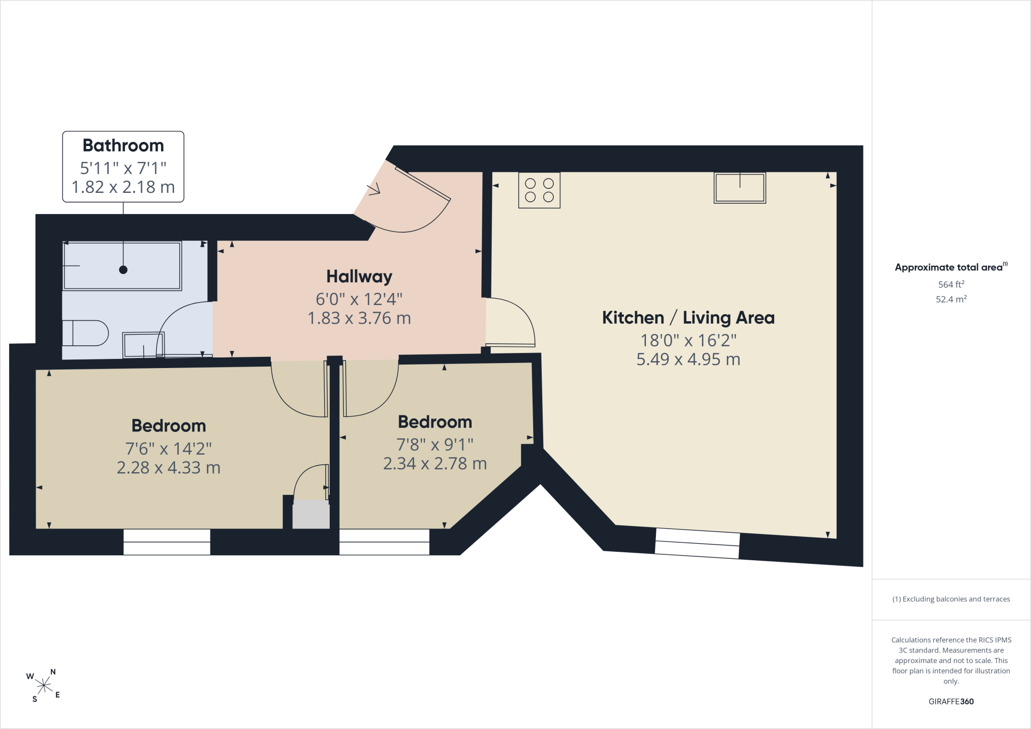 Rendezvous Street, Folketone floorplan