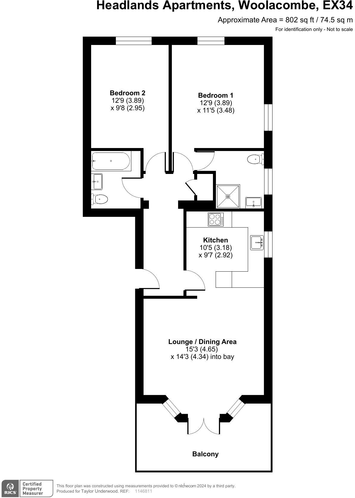 Woolacombe floorplan