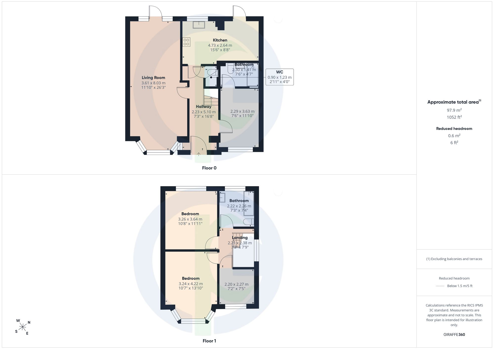 Farm Road, Edgware, HA8 floorplan