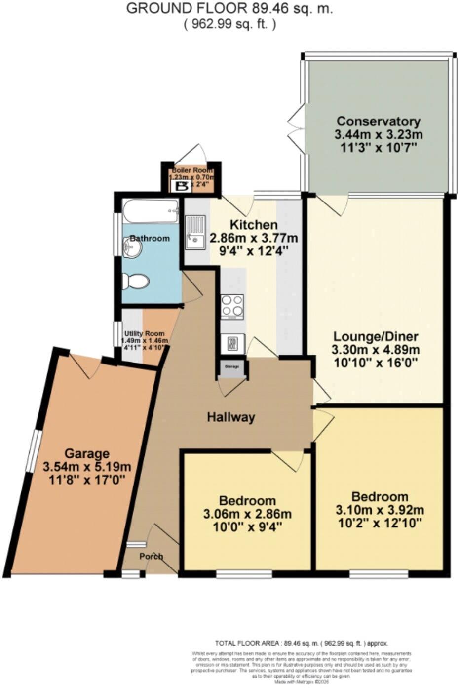 Epple Road, Birchington, Kent, CT7 floorplan