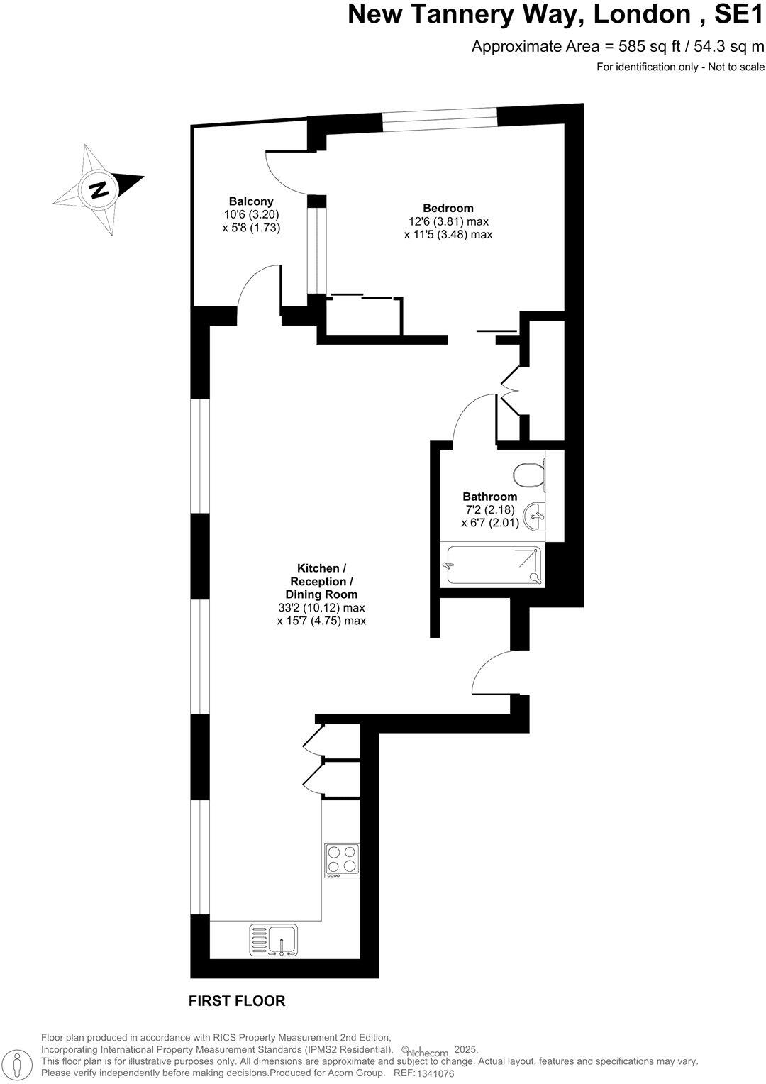 New Tannery Way, London floorplan
