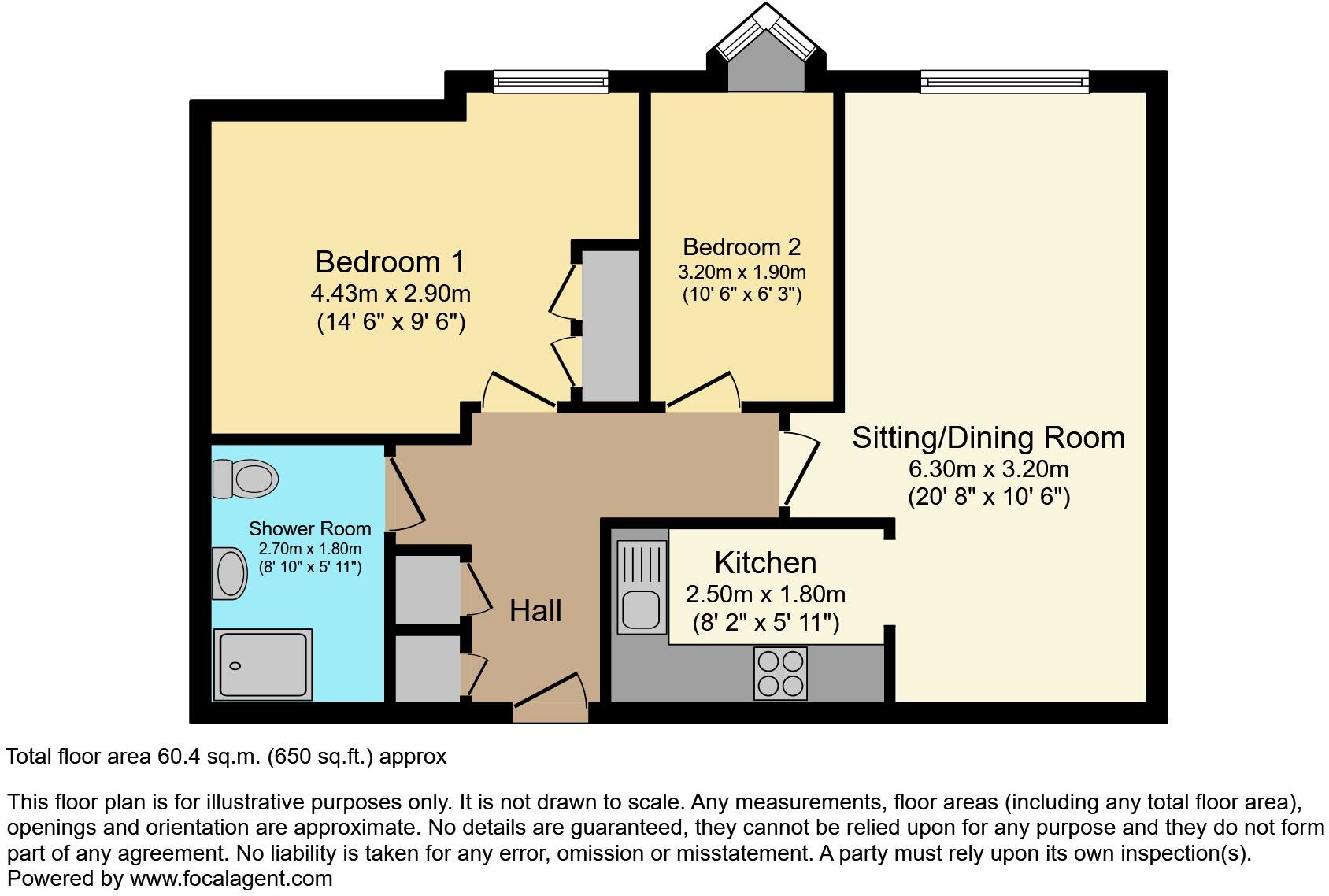 St Catherines Court, Bishops Stortford floorplan