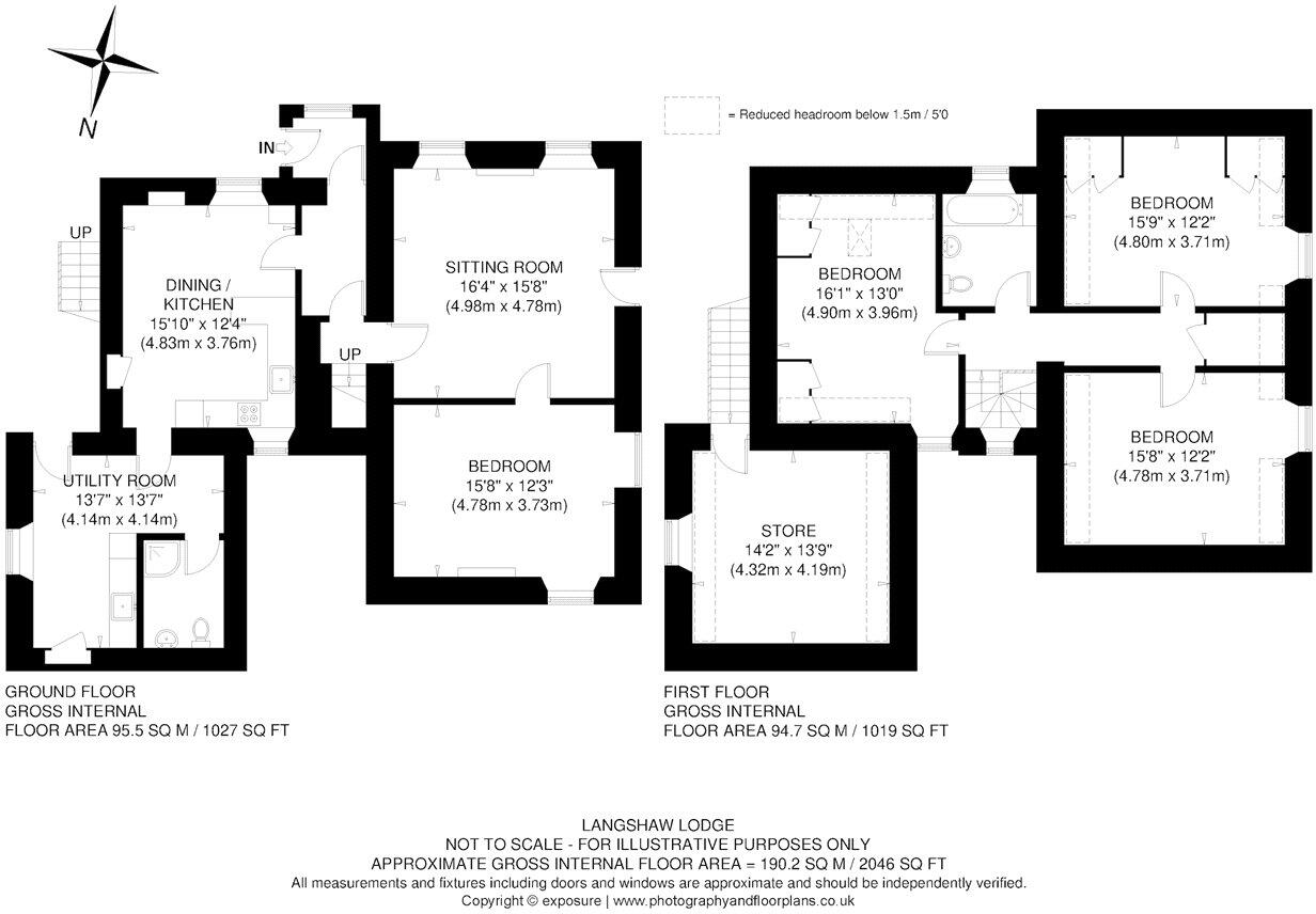 Langshaw Lodge, Galashiels, Scottish Borders, TD1 floorplan