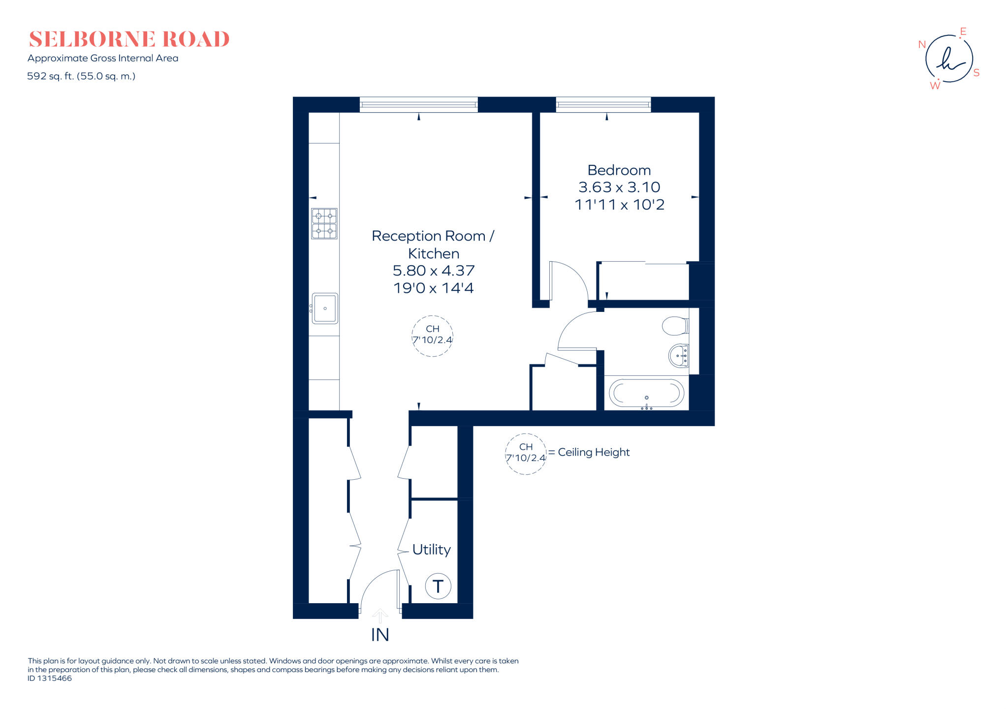 The Eades, 11 Selborne Road London E17 floorplan
