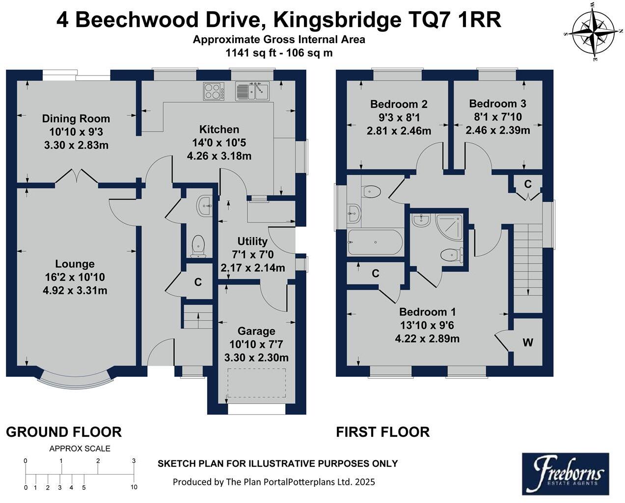 Beechwood Drive, Kingsbridge floorplan