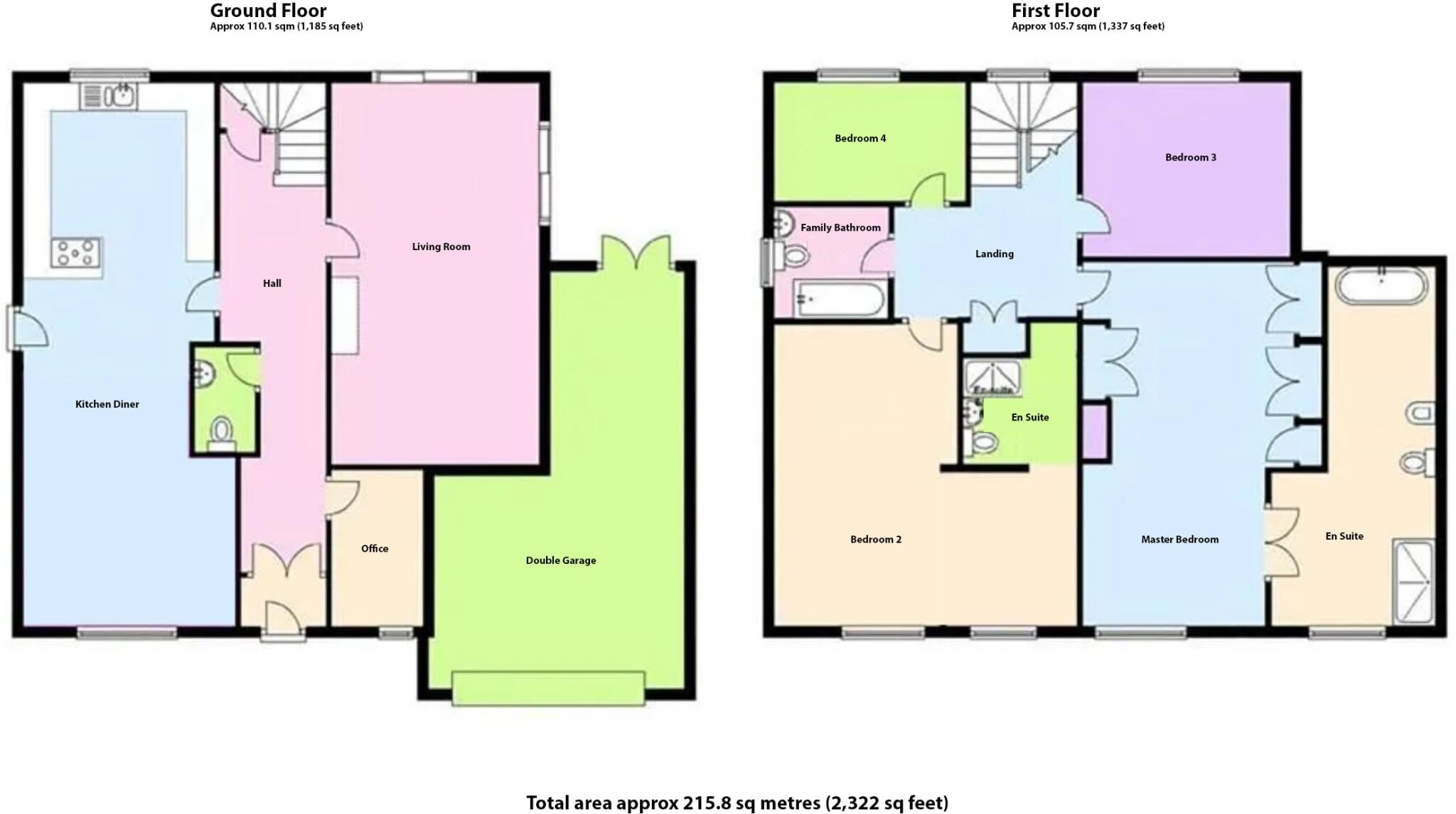 Ashleigh Close, Rugby, CV23 floorplan
