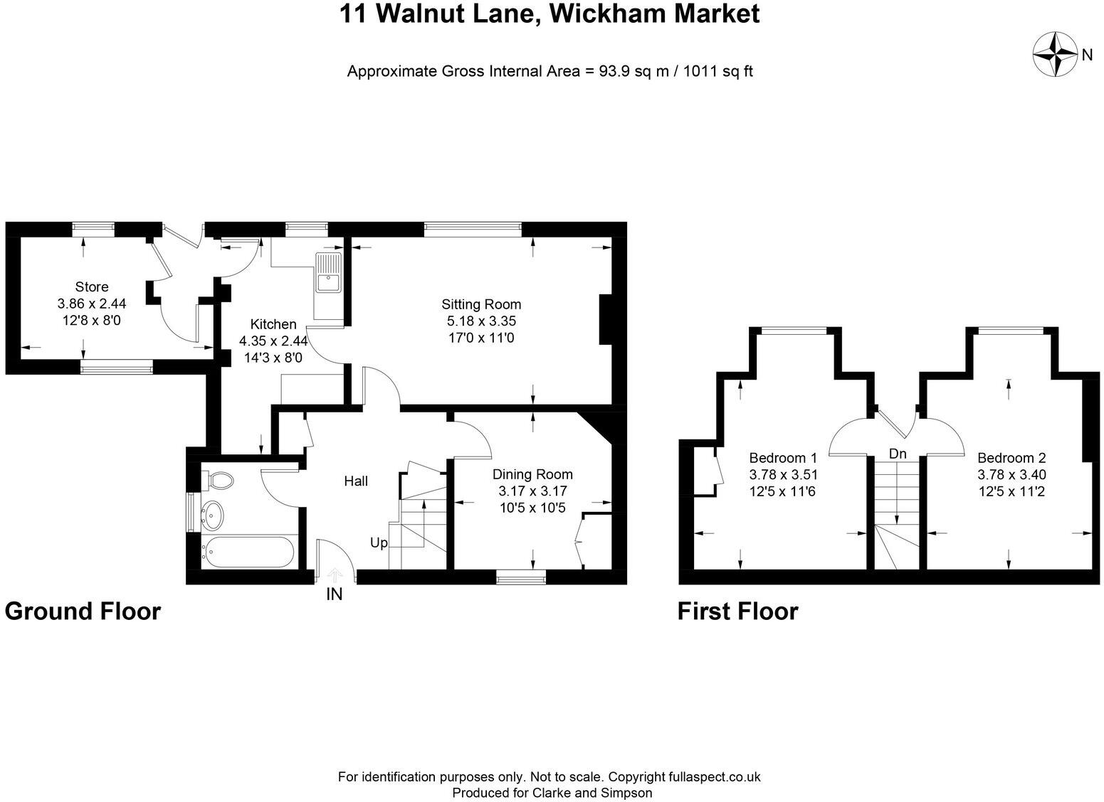 Wickham Market, Nr Woodbridge, Suffolk floorplan