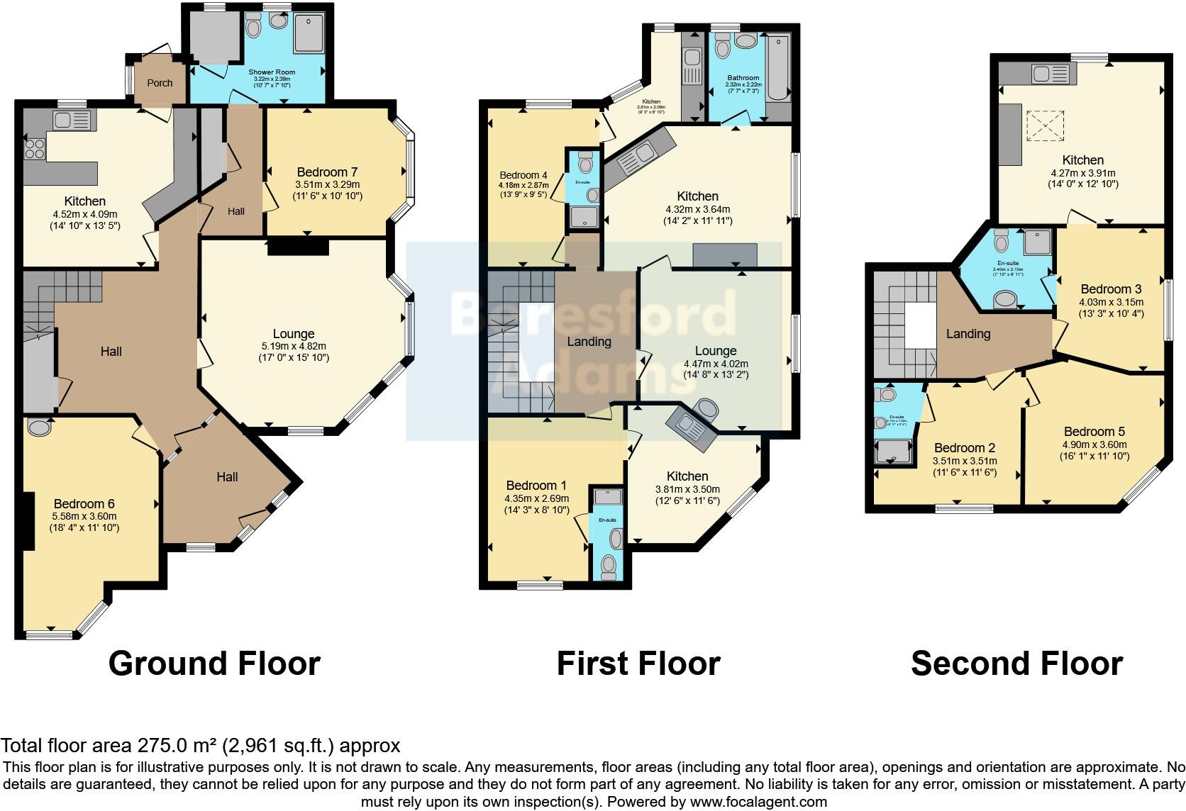 St. Davids Road, Llandudno, Conwy, LL30 floorplan