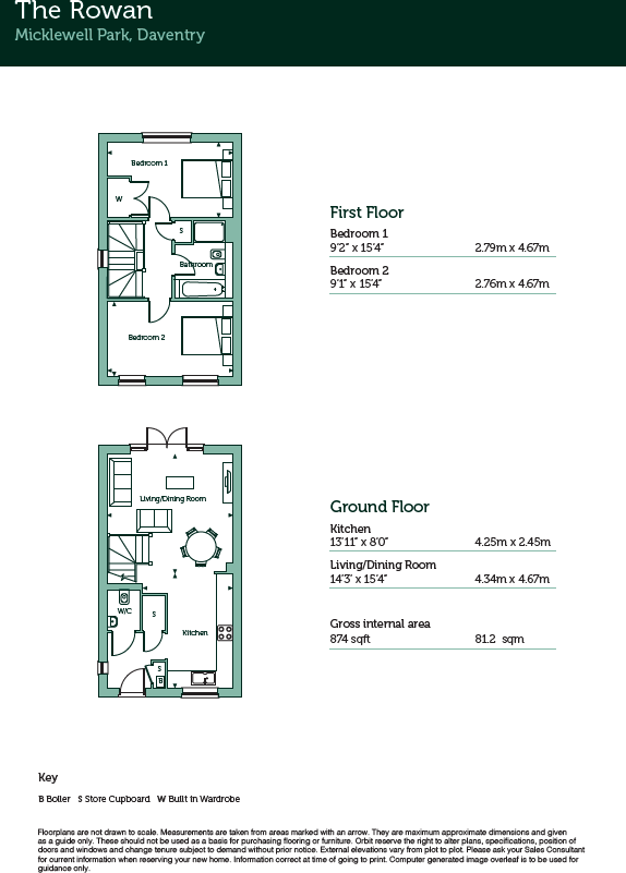 Ashby Road,
Daventry,
NN11 8JZ floorplan