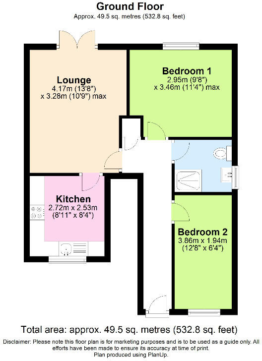 Ashdown Lane, Birchwood, Warrington, WA3 floorplan