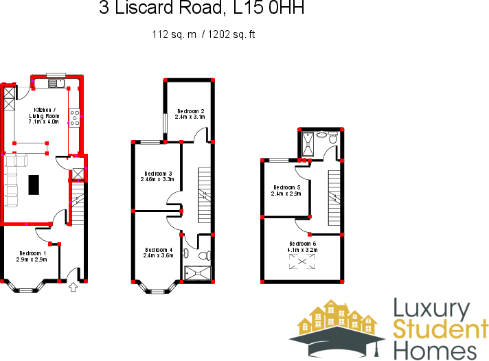 Liscard Road, Liverpool floorplan