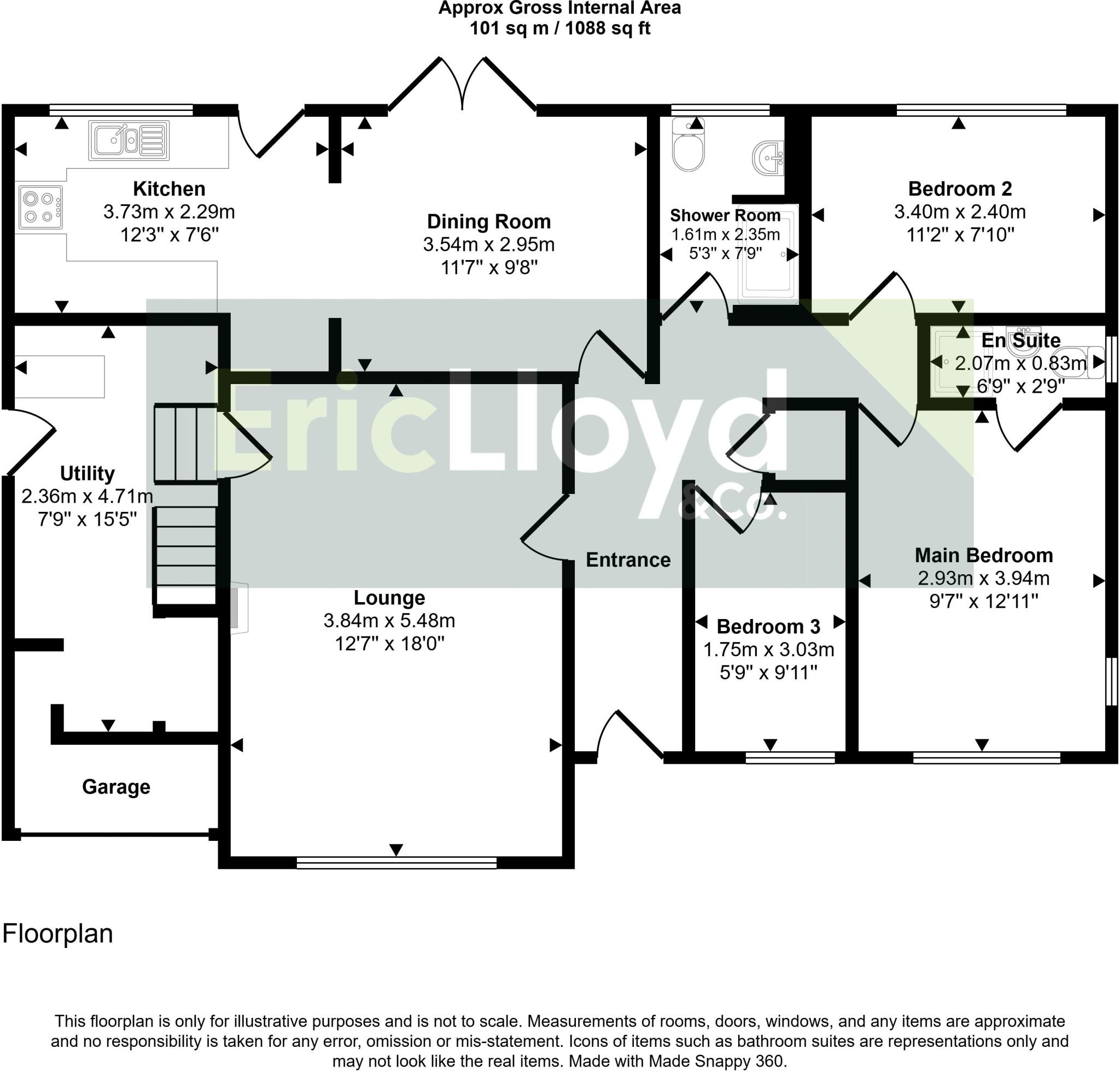 Listing floorplan