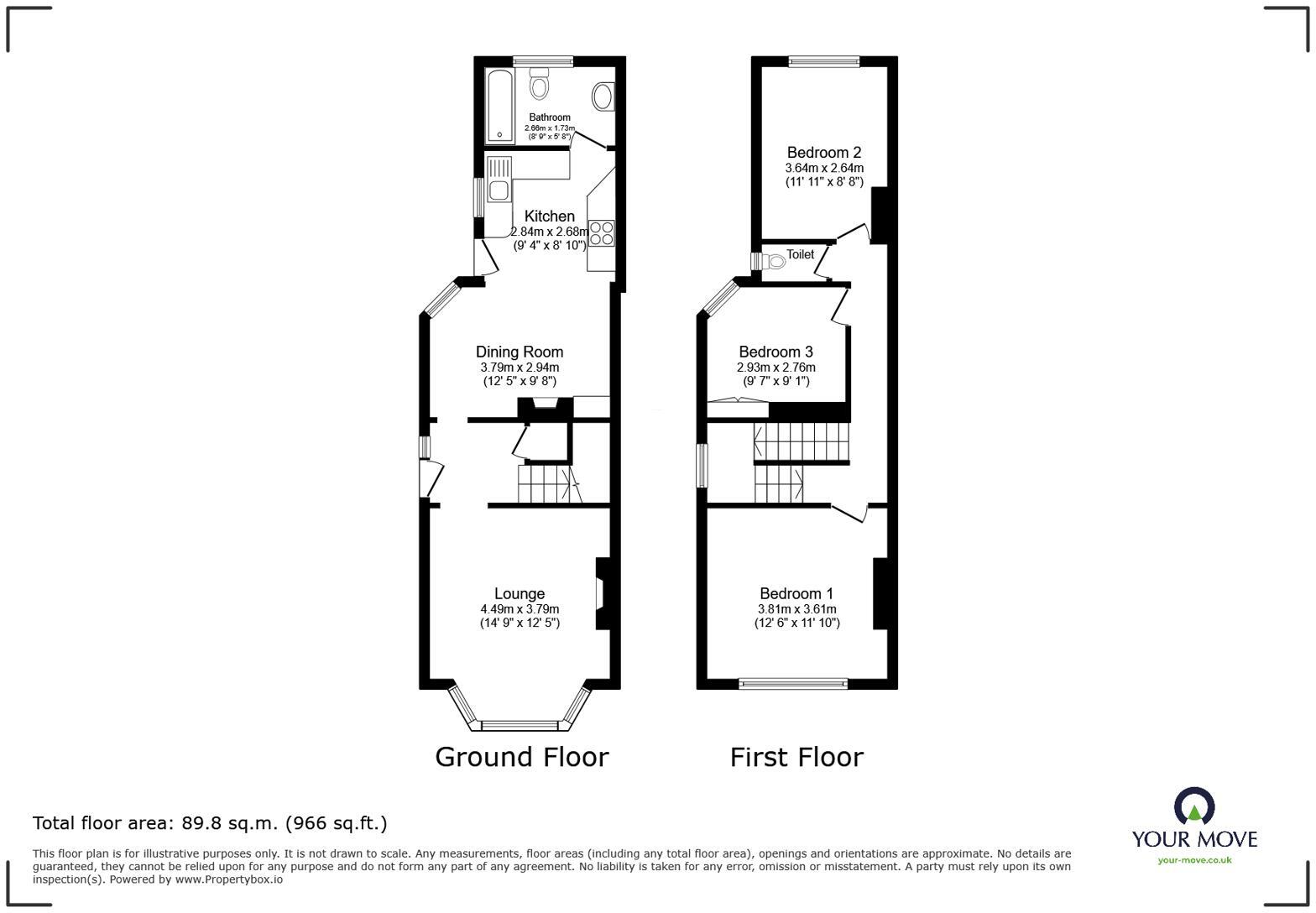 Bexhill Road, St. Leonards-on-Sea, East Sussex, TN38 floorplan